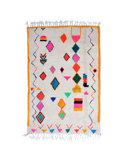 Tappeto berbero colorato - 247x146cm