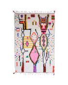 Kleurrijk Berber tapijt - 260x155cm