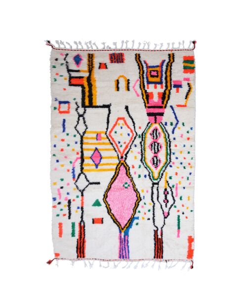 Kleurrijk Berber tapijt - 260x155cm