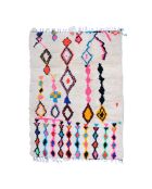 Alfombra bereber colorida, 250 x 170 cm