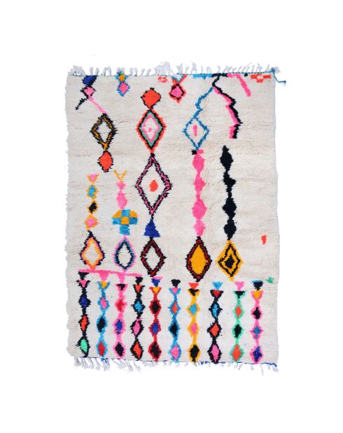Alfombra bereber colorida, 250 x 170 cm