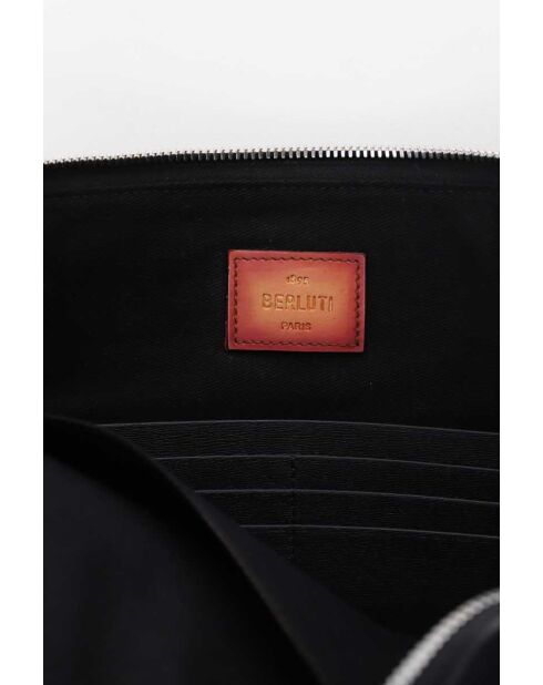 Sacs en cuir gris - 27x4x20 cm - Très bon état