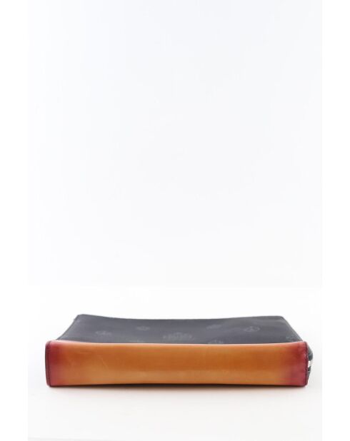 Sacs en cuir gris - 27x4x20 cm - Très bon état