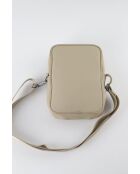 Sacs en plastique beige - 16x5x22 cm - Bon état