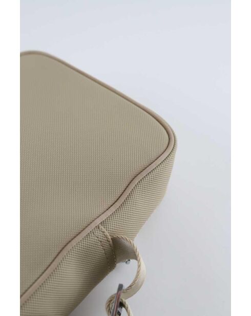 Sacs en plastique beige - 16x5x22 cm - Bon état