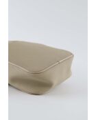 Sacs en plastique beige - 16x5x22 cm - Bon état