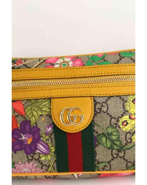 Sacs en cuir jaune - 24x7x17 cm - Très bon état