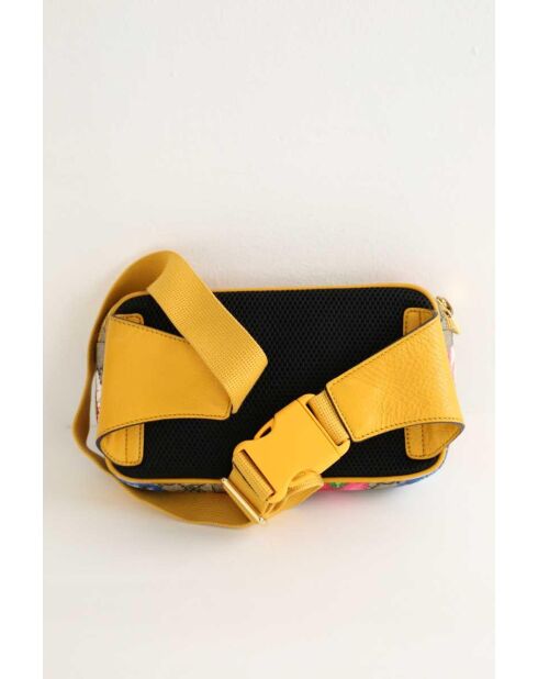 Sacs en cuir jaune - 24x7x17 cm - Très bon état