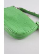 Bolsos de piel verde - 18x10x3 cm - En muy buen estado