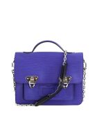 Bolsos de piel azul - 26x7x22 cm - En muy buen estado