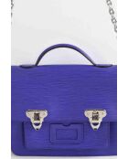 Bolsos de piel azul - 26x7x22 cm - En muy buen estado