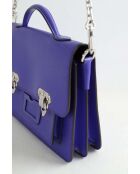 Bolsos de piel azul - 26x7x22 cm - En muy buen estado