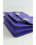 Bolsos de piel azul - 26x7x22 cm - En muy buen estado