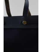 Bolsos de tela azul marino - 40x15x29 cm - En buen estado