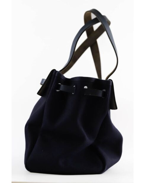 Bolsos de tela azul marino - 40x15x29 cm - En buen estado