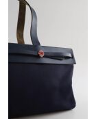 Bolsos de tela azul marino - 40x15x29 cm - En buen estado