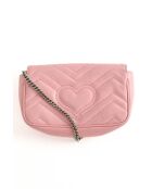 Sacs à main en cuir rose - 17x4.3x10 cm - Bon état