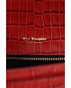 Sacs à main en cuir rouge - 30x8x17 cm - Bon état