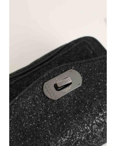Sacs à main Paillettes noir - 20x6x15 cm - Bon état