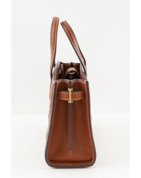 Borse in pelle marrone - 20x14x7 cm - Buone condizioni