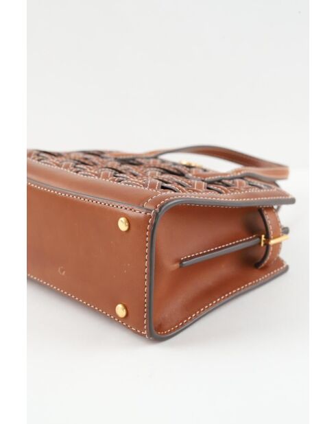 Borse in pelle marrone - 20x14x7 cm - Buone condizioni