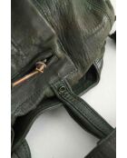 Bolsos de piel caqui - 47x17x30 cm - Buen estado