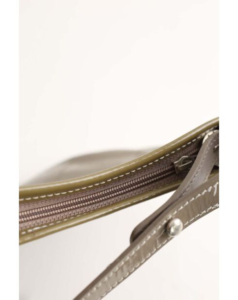 Bolsos de tela caqui - 20x5x20 cm - Muy buen estado