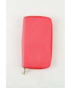 Rosafarbene Lederbrieftaschen - 20x11 cm - Sehr guter Zustand