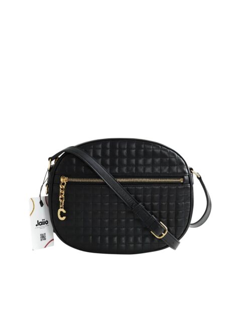 Bolsos de cuero negro - 25x5x19 cm - Nunca usados