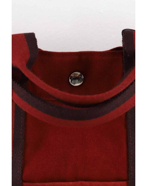 Bolsos de tela roja - 42x10x30 cm - Muy buen estado