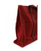 Bolsos de tela roja - 42x10x30 cm - Muy buen estado