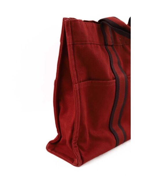 Bolsos de tela roja - 42x10x30 cm - Muy buen estado