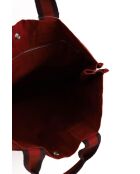 Bolsos de tela roja - 42x10x30 cm - Muy buen estado