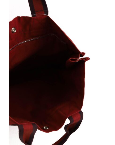 Bolsos de tela roja - 42x10x30 cm - Muy buen estado