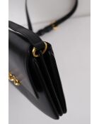 Zwarte leren handtassen - 23x3x18 cm - Goede conditie