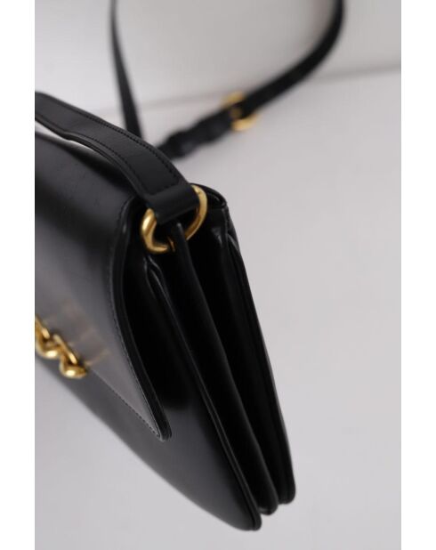 Bolsos de piel negra - 23x3x18 cm - En buen estado