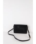 Zwarte leren handtassen - 23x3x18 cm - Goede conditie