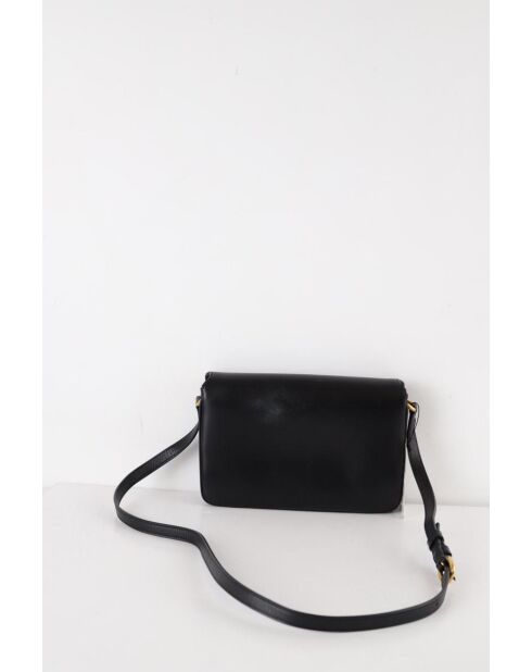 Bolsos de piel negra - 23x3x18 cm - En buen estado