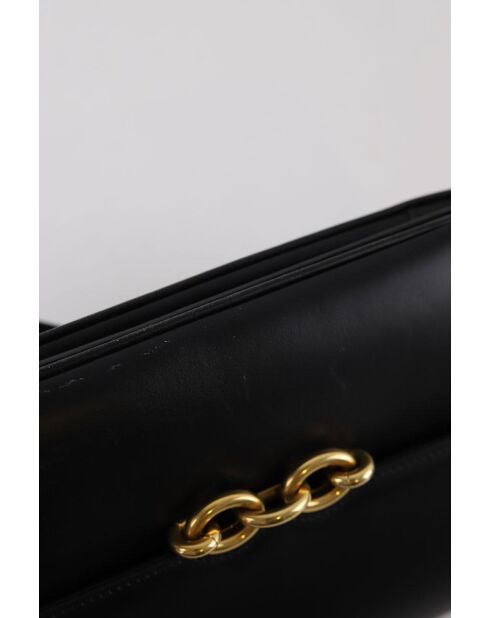 Bolsos de piel negra - 23x3x18 cm - En buen estado