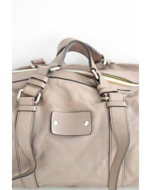 Borse in pelle beige - 54x17x23 cm - Ottime condizioni