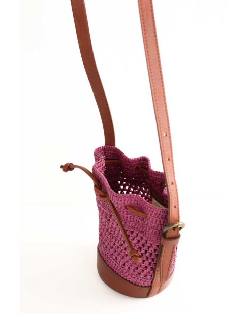 Bolsos de piel rosa - En muy buen estado