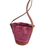 Bolsos de piel rosa - En muy buen estado