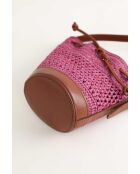 Bolsos de piel rosa - En muy buen estado