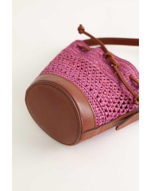 Bolsos de piel rosa - En muy buen estado