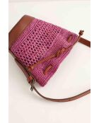 Bolsos de piel rosa - En muy buen estado