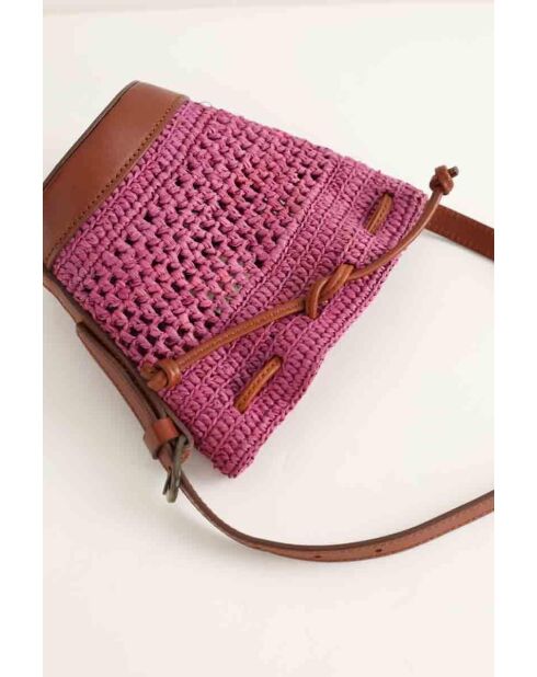 Bolsos de piel rosa - En muy buen estado