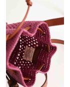 Bolsos de piel rosa - En muy buen estado