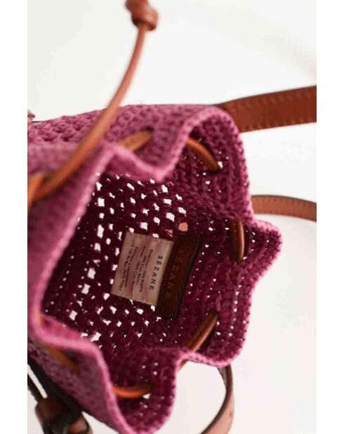 Bolsos de piel rosa - En muy buen estado