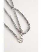 Bolsos de gamuza azul - 17x4,5x11 cm - En muy buen estado