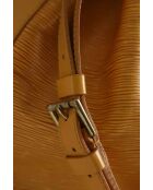 Gele leren handtassen - 38x26x19 cm - Goede conditie